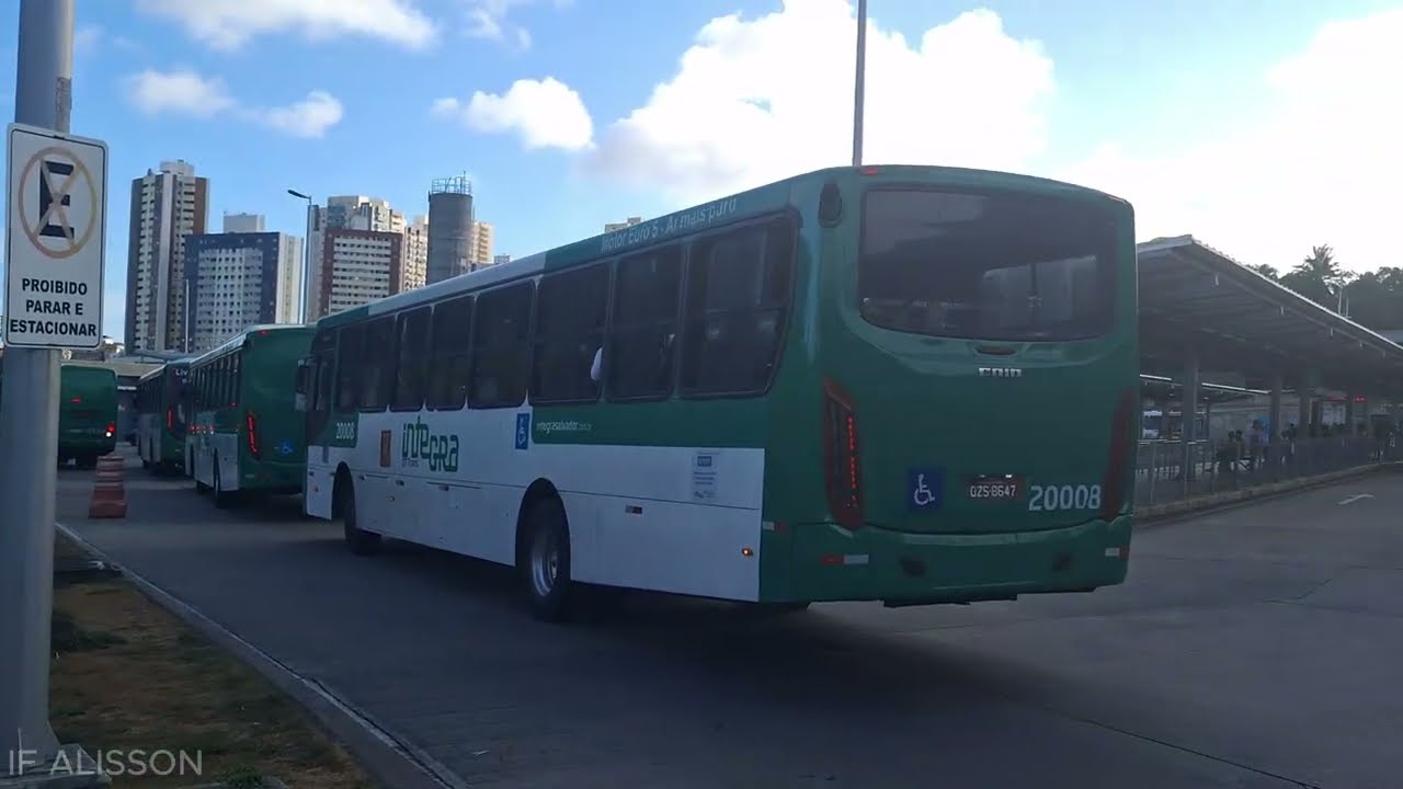 Movimento no Terminal Acesso Norte | Registro Real e Situação Inesperada