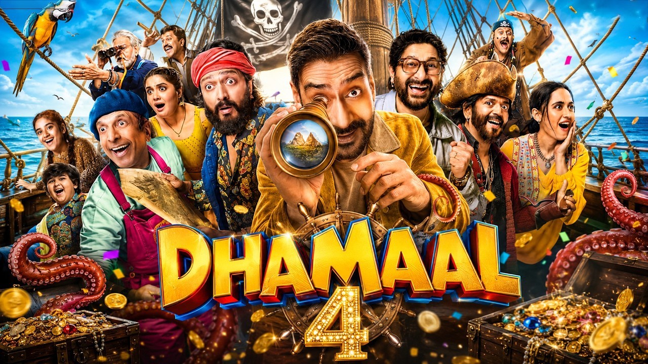 DHAMAAL 4 - Full Comedy Movie 2026 | Ajay Devgn | Madhuri Dixit | Anil Kapoor | Ritesh | New Movies