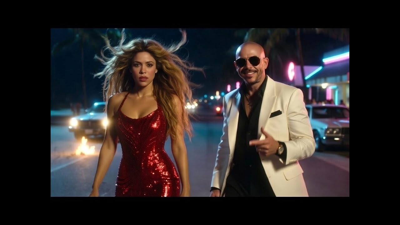 Shakira ft Pitbull - Wild Tonight (Official lyrical music video 2026)