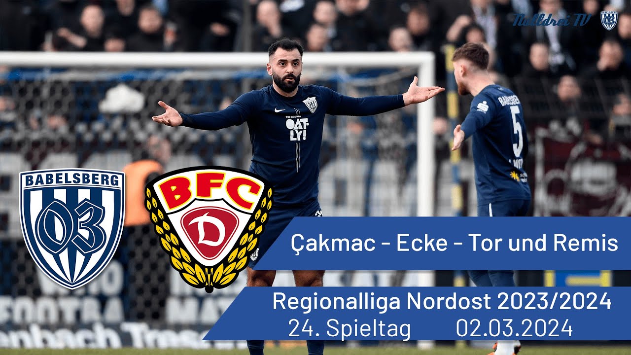 Spielbericht: Babelsberg 03 vs. BFC Dynamo | #nulldreitv | Saison 2023/24