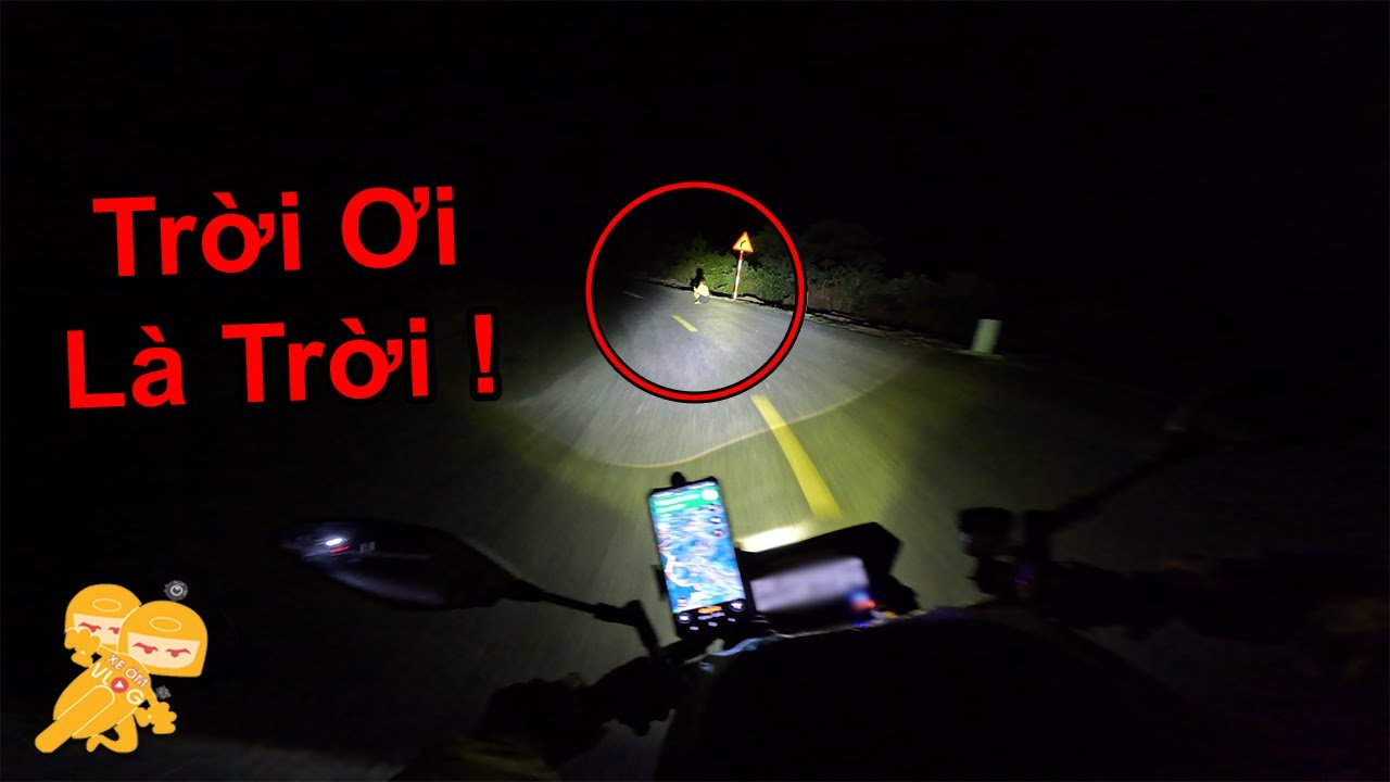 Phượt Lv3+ SIÊU HÀNH XÁC - Tình Huống NGUY HIỂM Khi Vượt Đèo Violak Ban Đêm - Xe Ôm Vlog