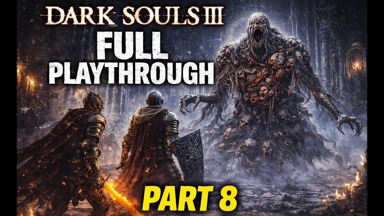 Dark Souls 3 FULL PLAYTHROUGH – Part 8 | Facing the DLC Dragon