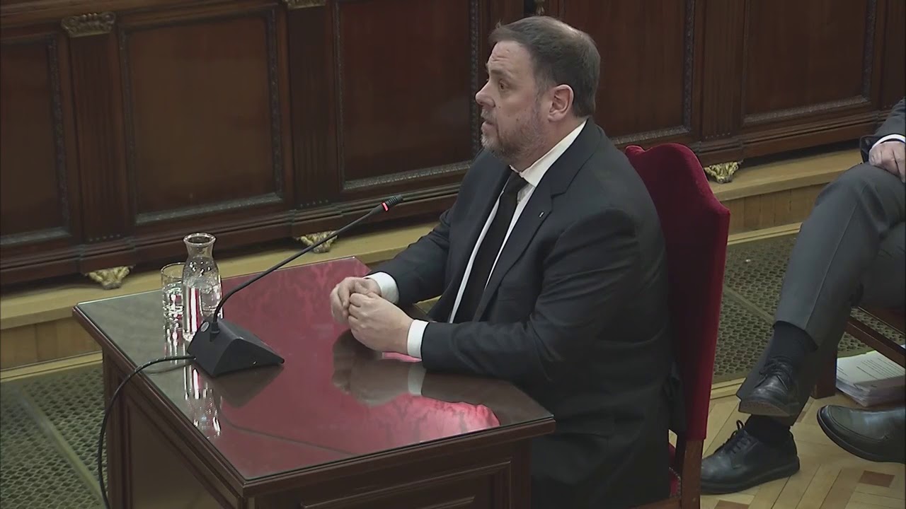 [JUICIO PROCÉS] Oriol Junqueras solo responderá a las preguntas de su defensa