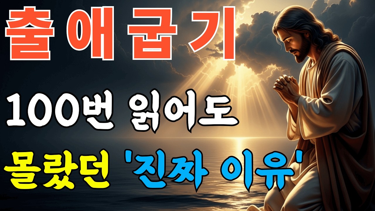 ✝️출애굽기 완전정리ㅣ10가지 재앙에 숨겨진 구원의 비밀ㅣ성경말씀ㅣ말씀묵상