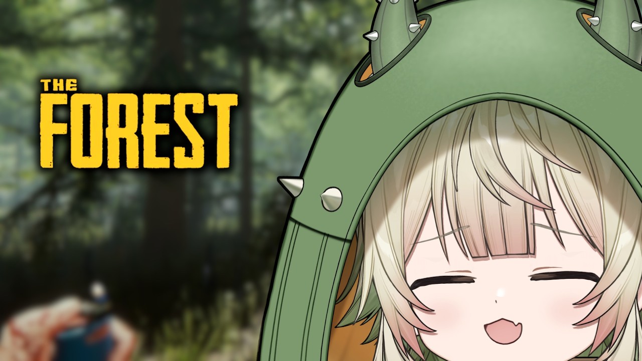 【THE FOREST】Surviving in THE FOREST!🌵🍫