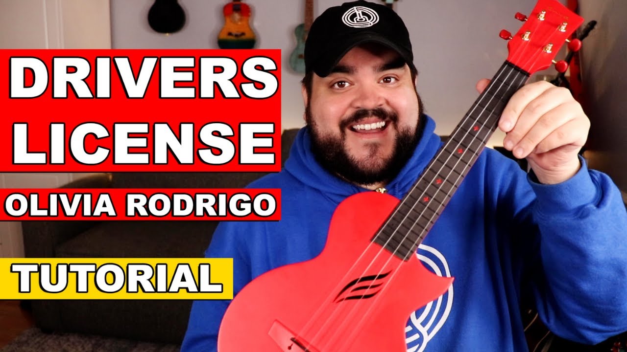 DRIVERS LICENSE - OLIVIA RODRIGO | Ukulele Tutorial (EASY Chords & Strumming)