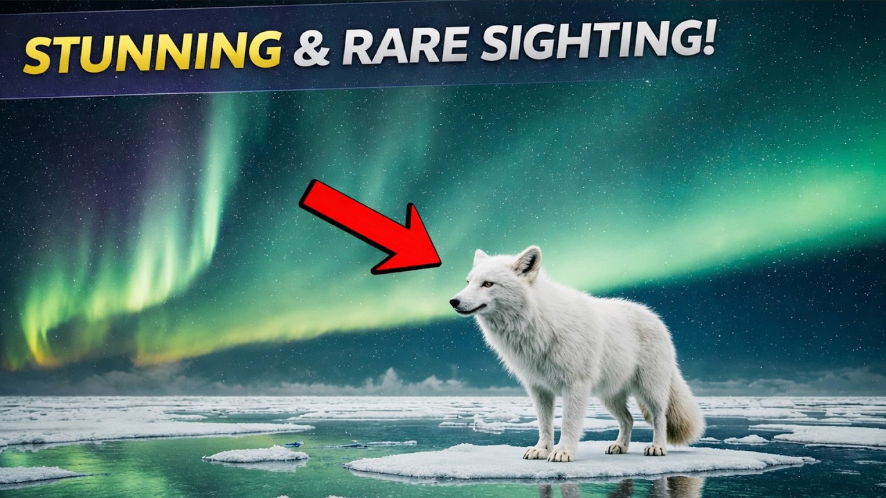 When the Polar Fox Stood Against the Wind, the Horizon Folded in Half