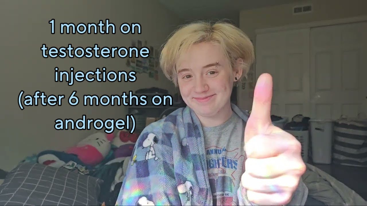 One Month on Testosterone Injections (After Six Months on Androgel)