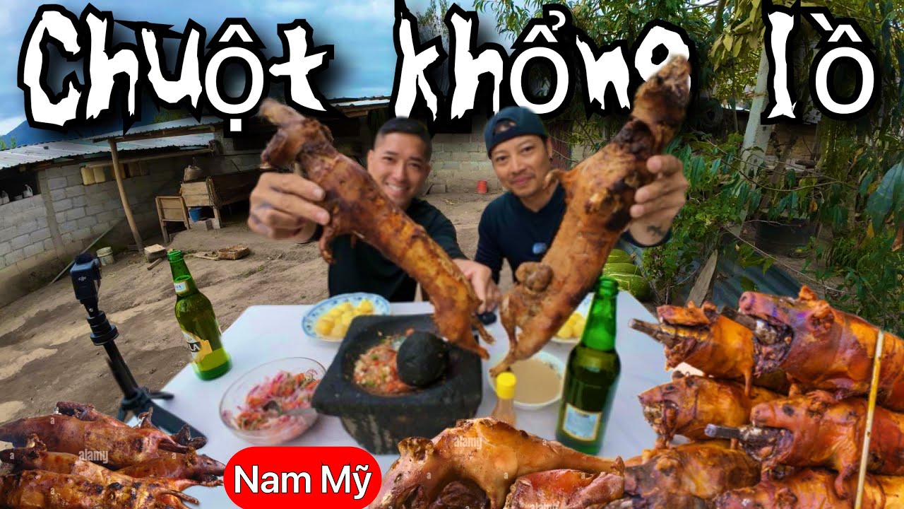 🇪🇨 Facing Ecuador's Extreme Food!! Exotic Meat of South America!!.Catch and Cook LIVE Guinea Pigs