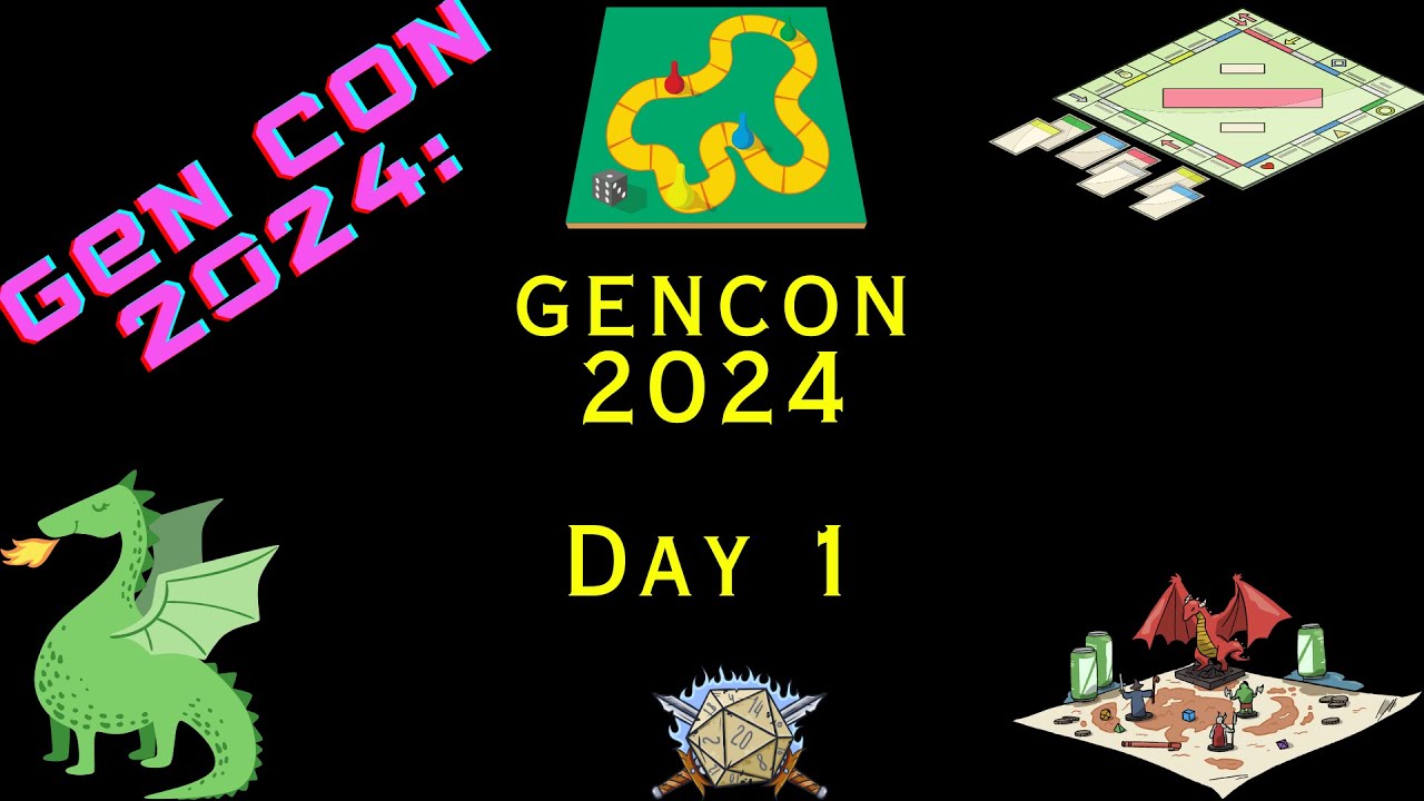 GenCon 2024 Day 1