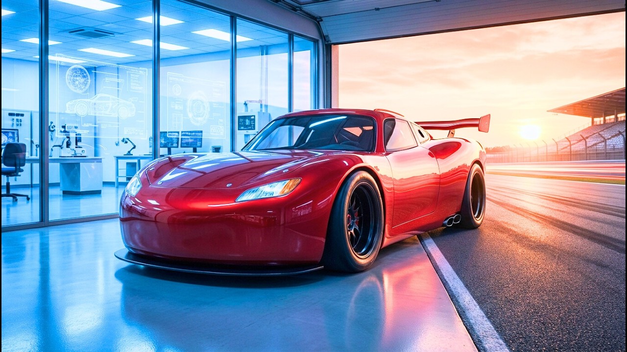 What if Lightning McQueen was manufactured in real life? Watch the complete manufacturing process!