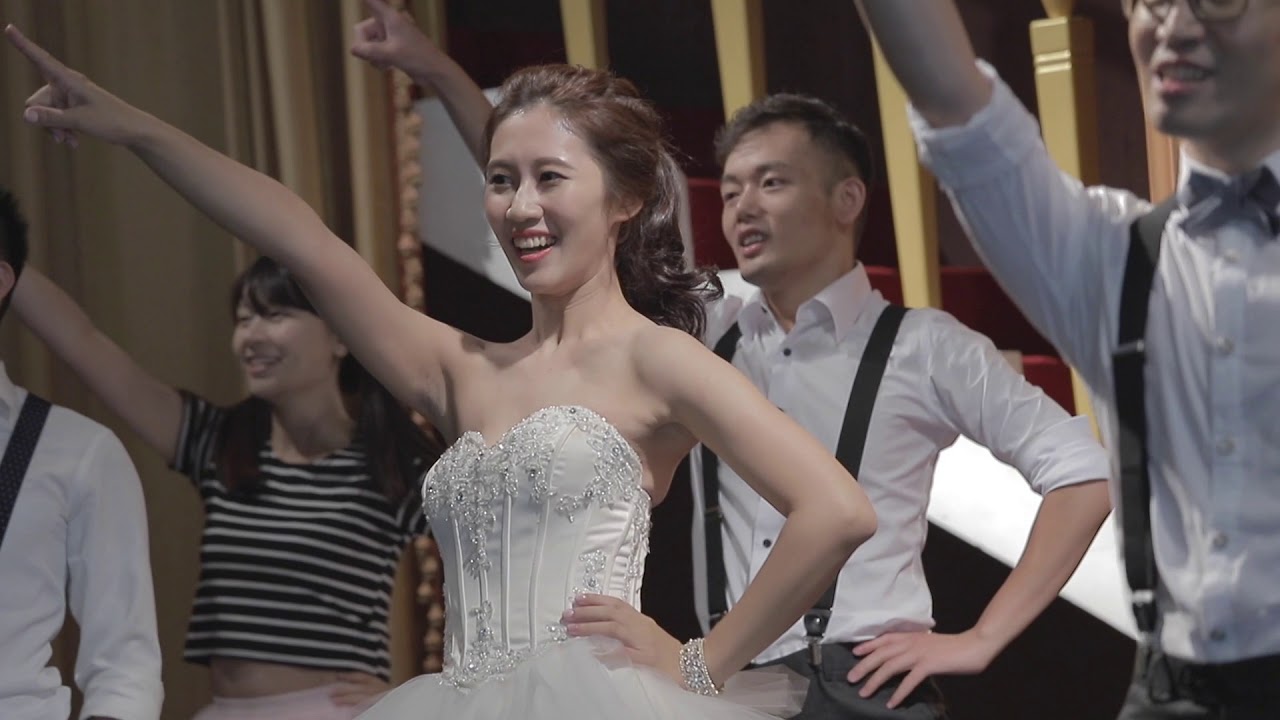 [跳舞進場/婚禮跳舞/團舞/Wedding dance】107.07.22 家齊佳瑤❤林皇宮婚禮-二進團舞❤    #婚禮表演 #醫師新人