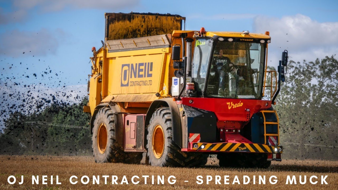 Vredo VT4556 Spreading Muck  - O J Neil Contracting