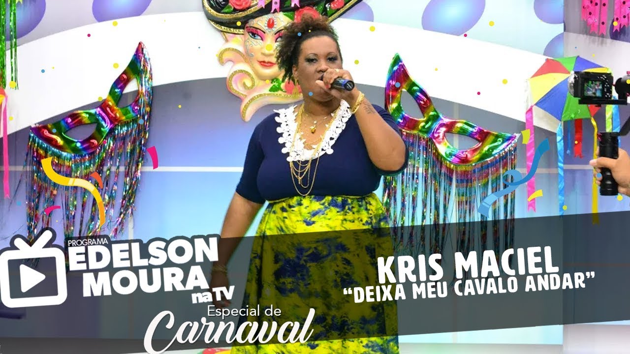 Kris Maciel - Deixa Meu Cavalo Andar | Edelson Moura na TV 96 (Carnaval)