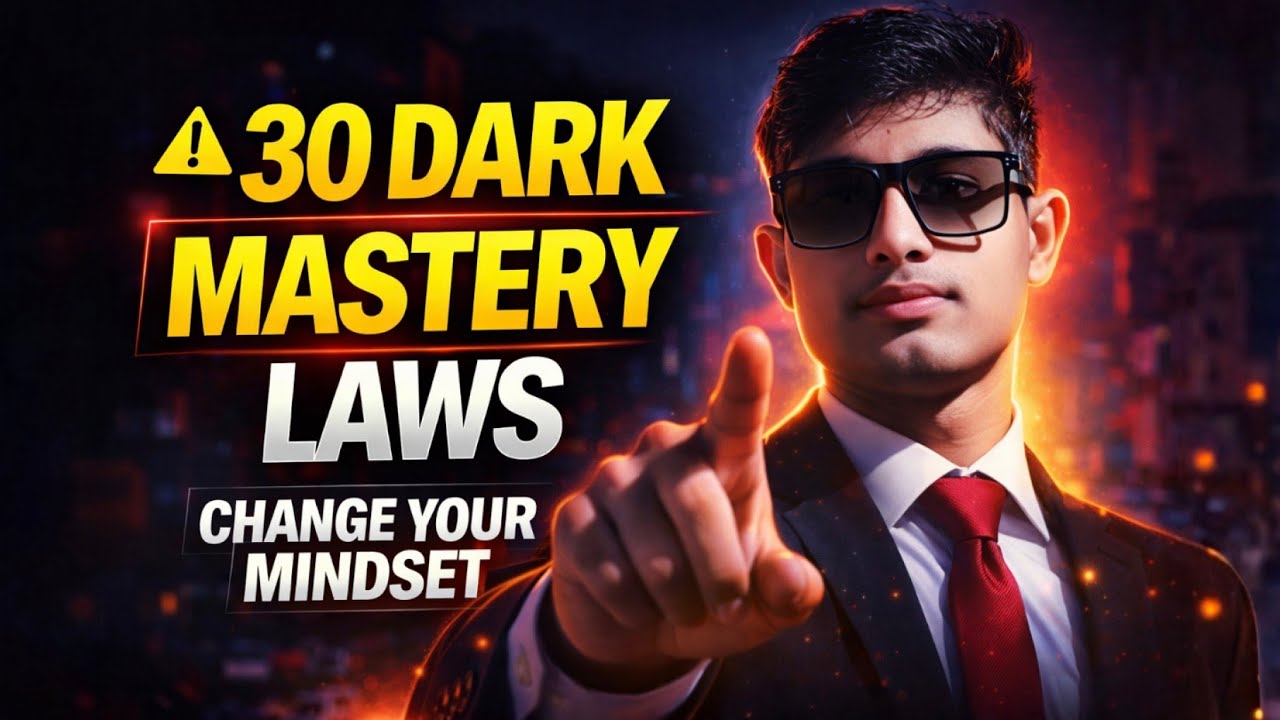 30 Dark Mastery Laws That Will Change Your Mindset | Full Audiobook