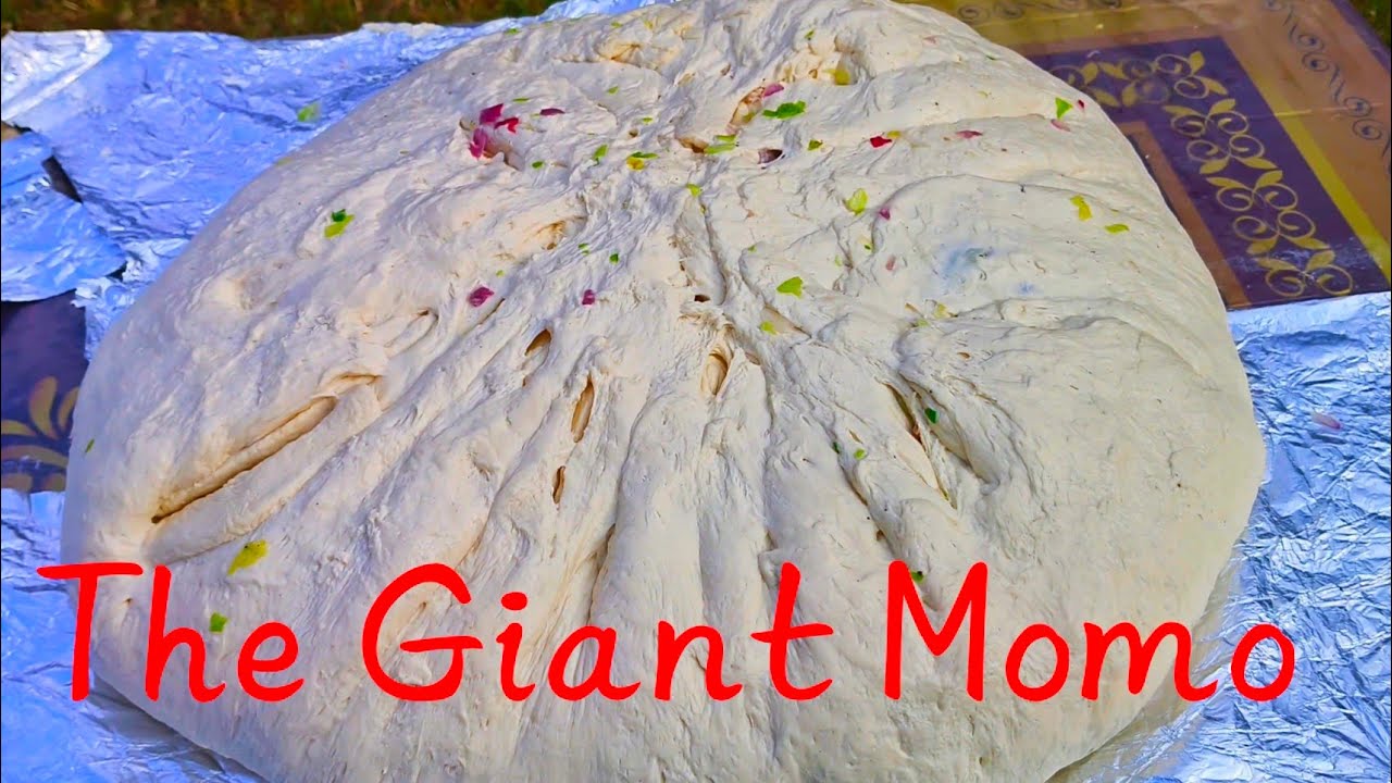 World's Biggest Momo / Dumpling | Momo Ba Heh Tam Ngi Shet | Pork #cookingwithnature 