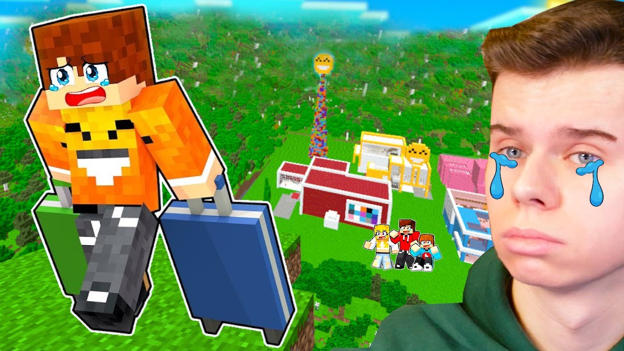 ODCHODZE z WIOSKI SMILESLOW i EKIPY w Minecraft!