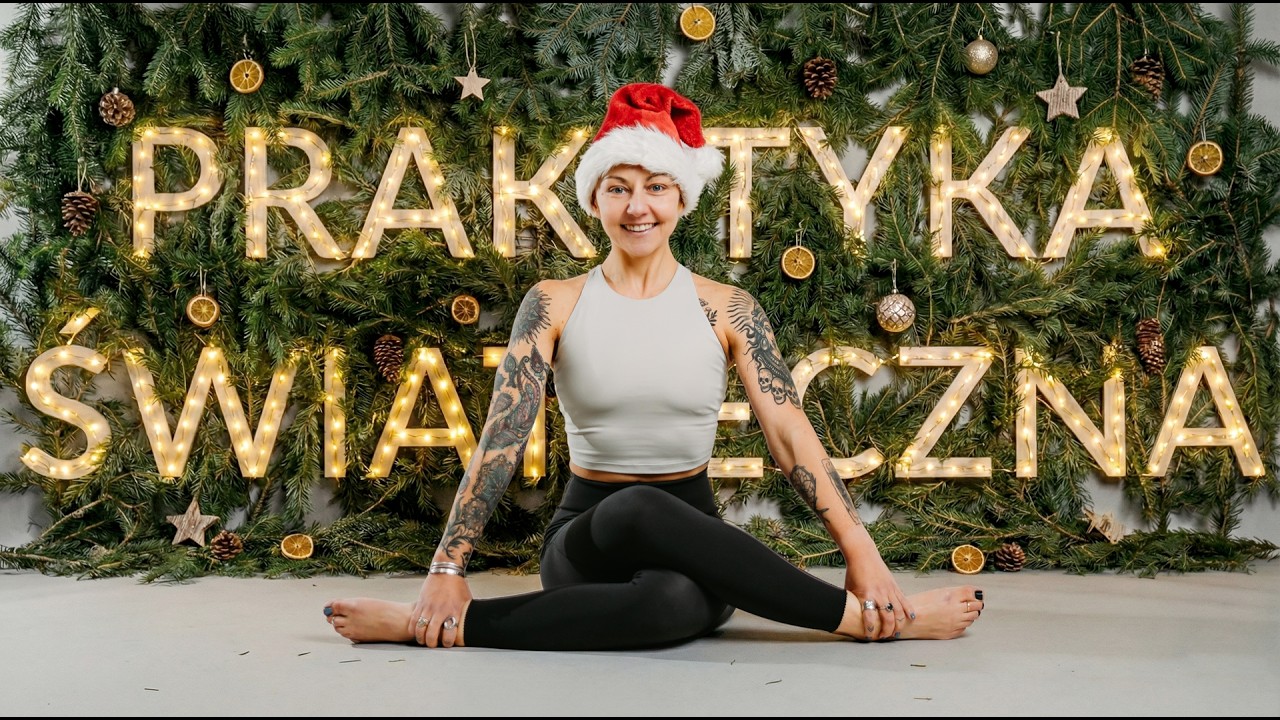 Joga w święta: Spokojna praktyka na chwilę równowagi | POZIOM ★★☆☆ |