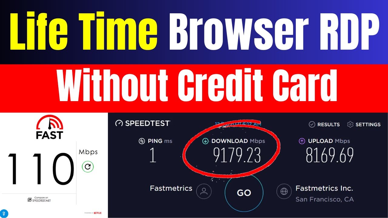RDP Kaise Banaye Free Mein || How to Create Free High Speed RDP Using Hyperbeam Without Credit Card