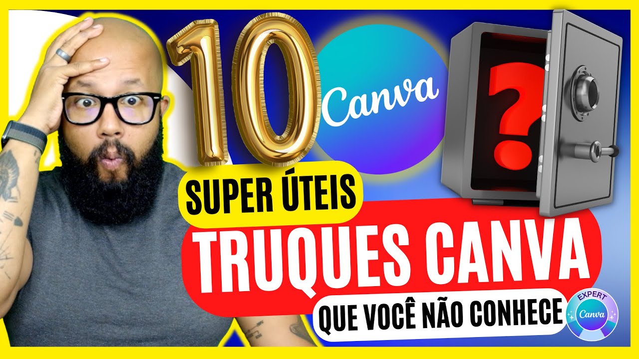 🔥 10 TRUQUES SECRETOS E INÉDITOS Canva que VOCÊ NÃO CONHECE AINDA!