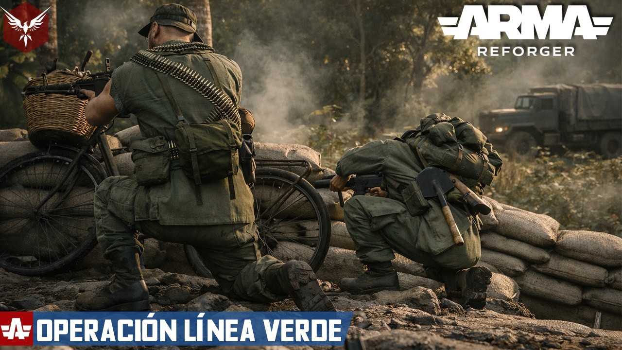 ArmA REFORGER | COOPERATIVA VIETNAM | LÍNEA VERDE | Gameplay Español 4K #armareforger