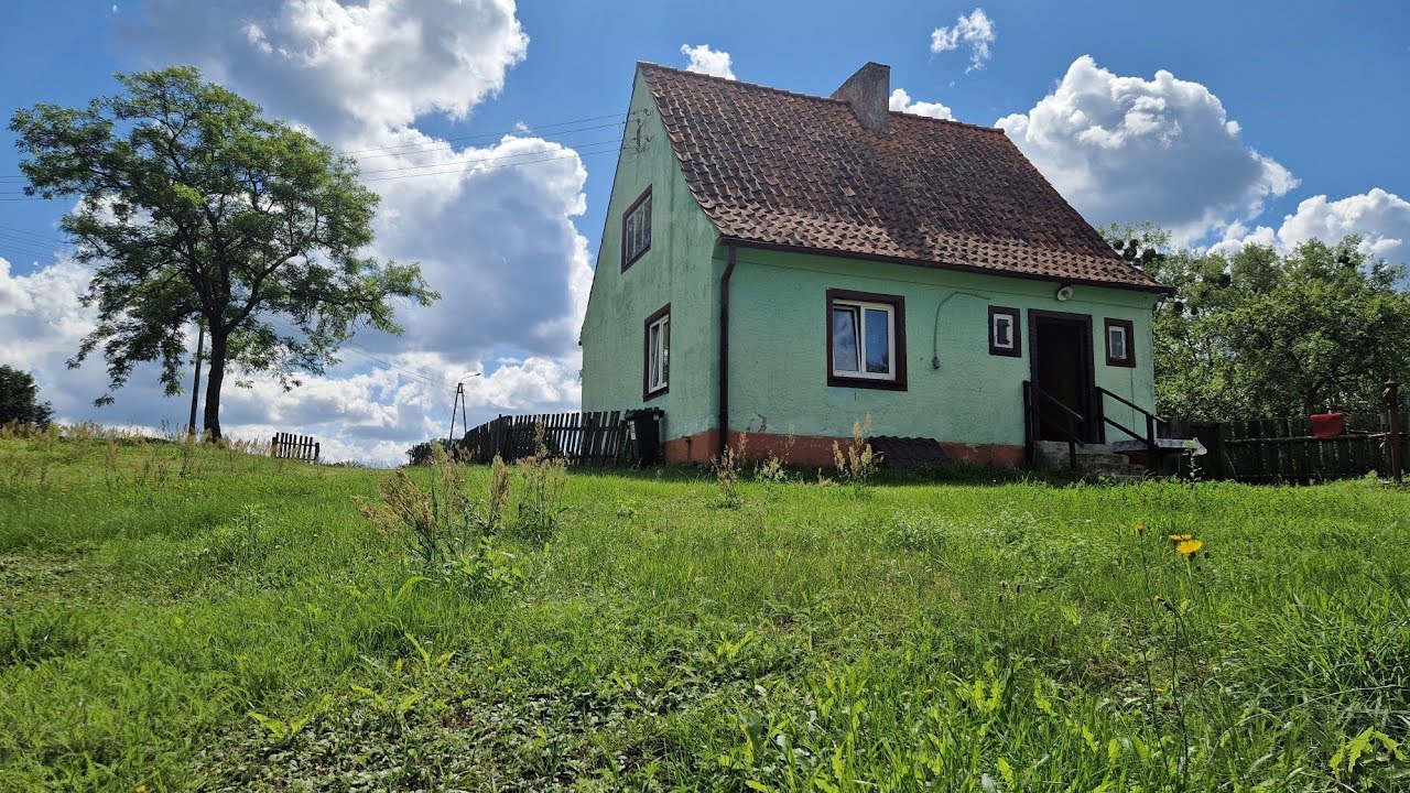 Stary poniemiecki dom z 1939r. Jak by czas się zatrzymał. 