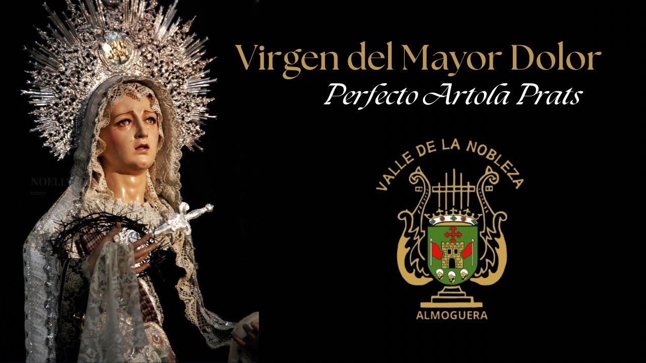 “Virgen del Mayor Dolor” de Perfecto Artola Prats | BM “Valle de la Nobleza” de Almoguera (Gu)