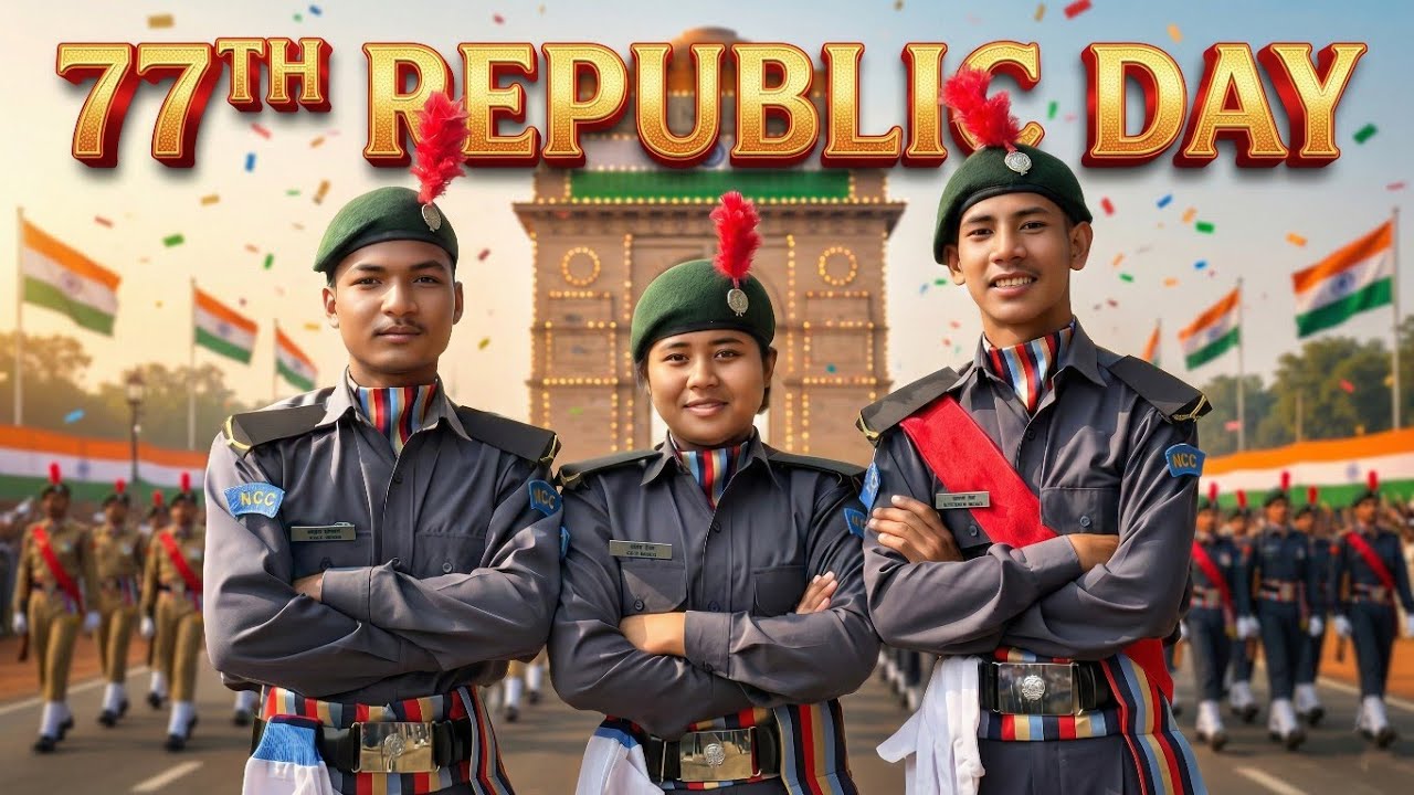 77th Republic Day 🇮🇳♥️ || Goalpara 2026 || Purna 07 || Vlog #80