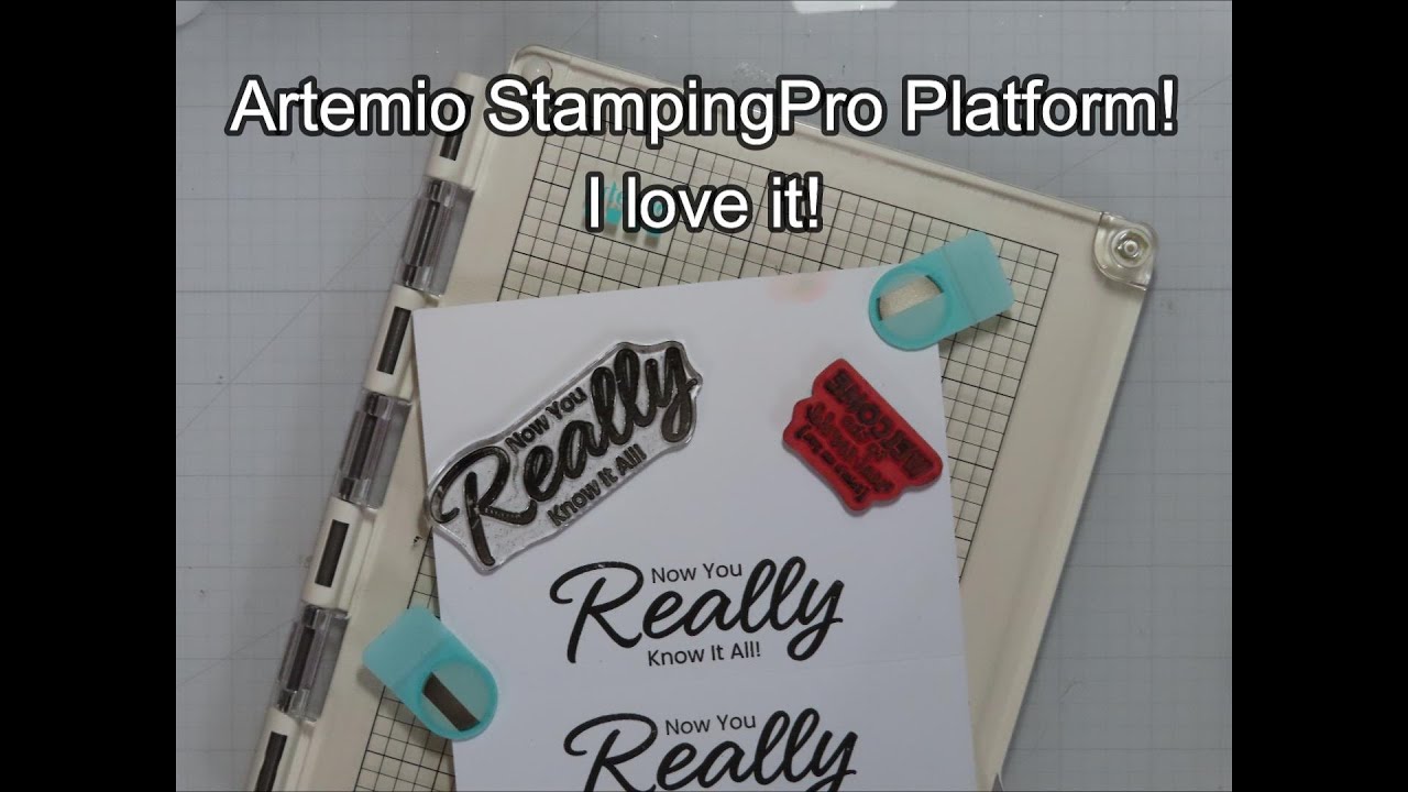 Первое впечатление от Artemio StampingPro — спойлер: мне очень нравится!