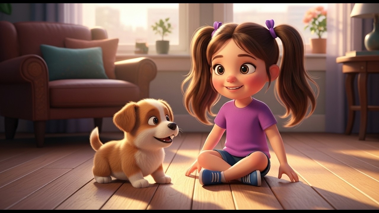 Chú Chó Nhỏ Dễ Thương 🐶 | Bài Hát Thiếu Nhi Vui Nhộn Cho Bé 6–8 Tuổi | Nana Channel English