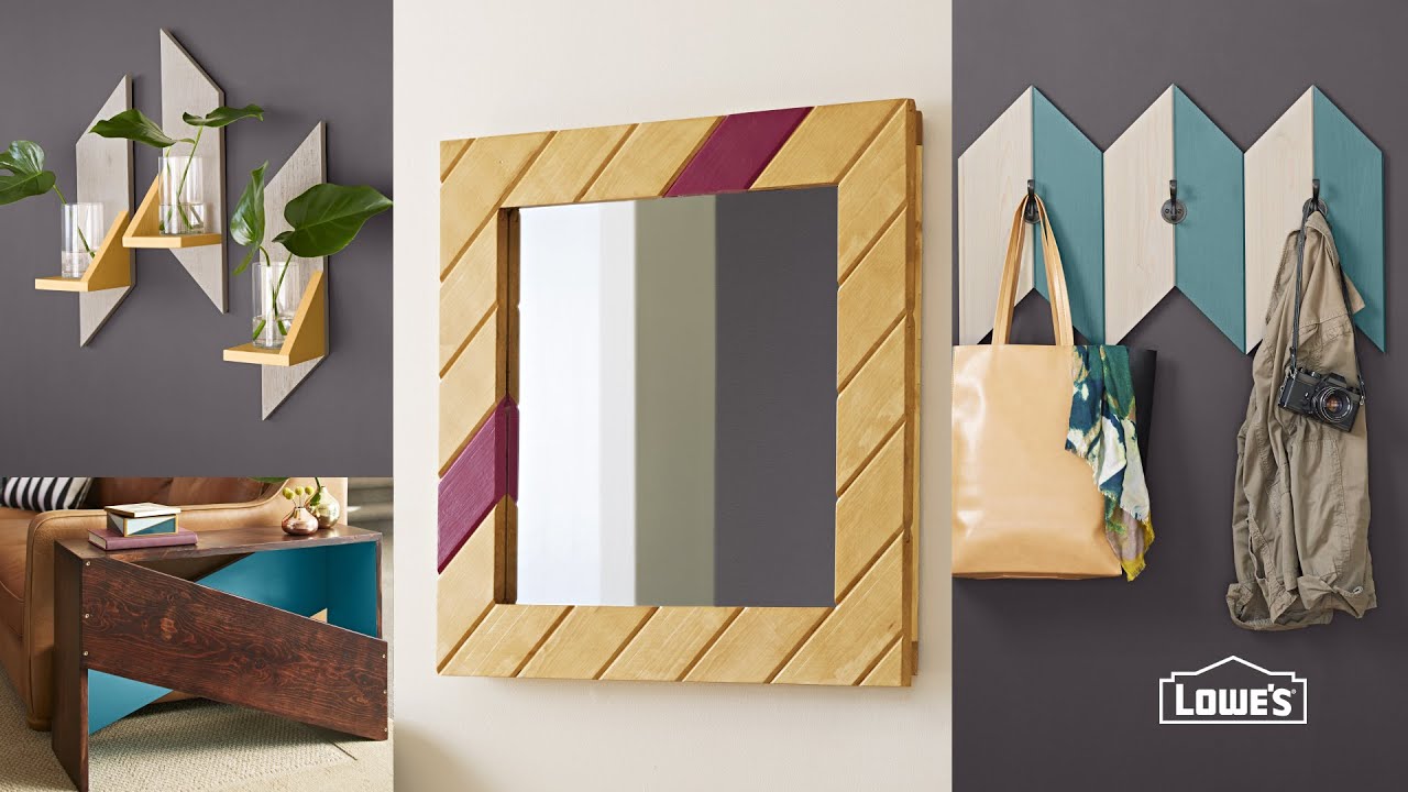 Easy DIY Wooden Mirror Frame