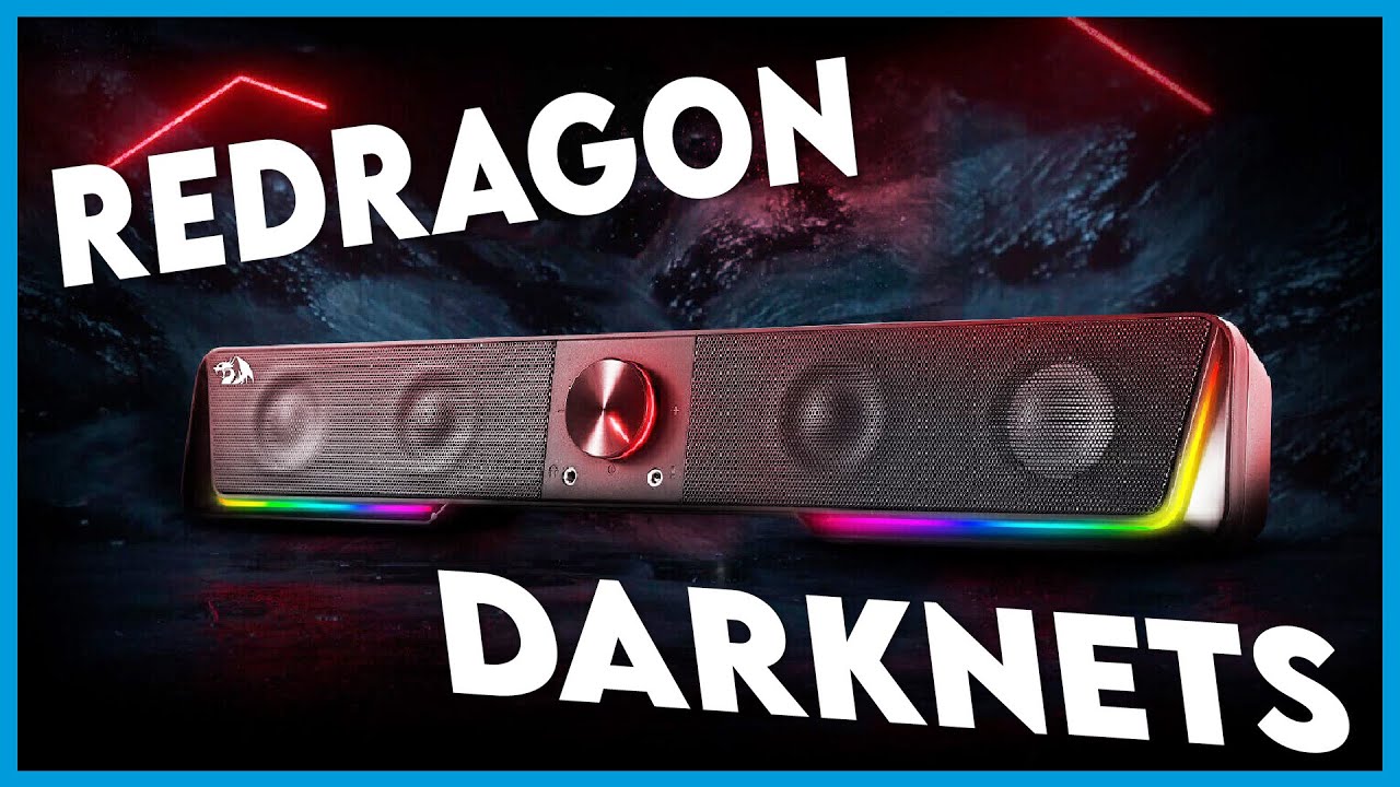 El REDRAGON DARKNETS es el MEJOR PARLANTE BLUETOOTH con RGB CALIDAD - PRECIO 🔥