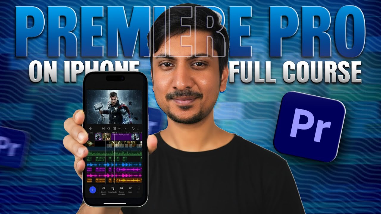 Premiere Pro Now on iPhone! | Free AI Video Editor 🚀