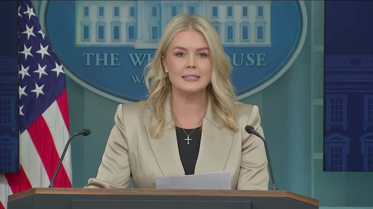 Karoline Leavitt slams Dems on day 3 of government shutdown