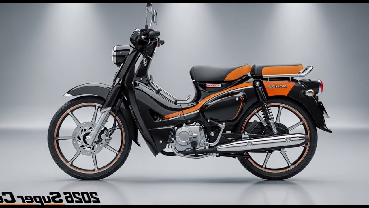 New2026 New Super Cub 🔥 Retro Look with Modern Power!