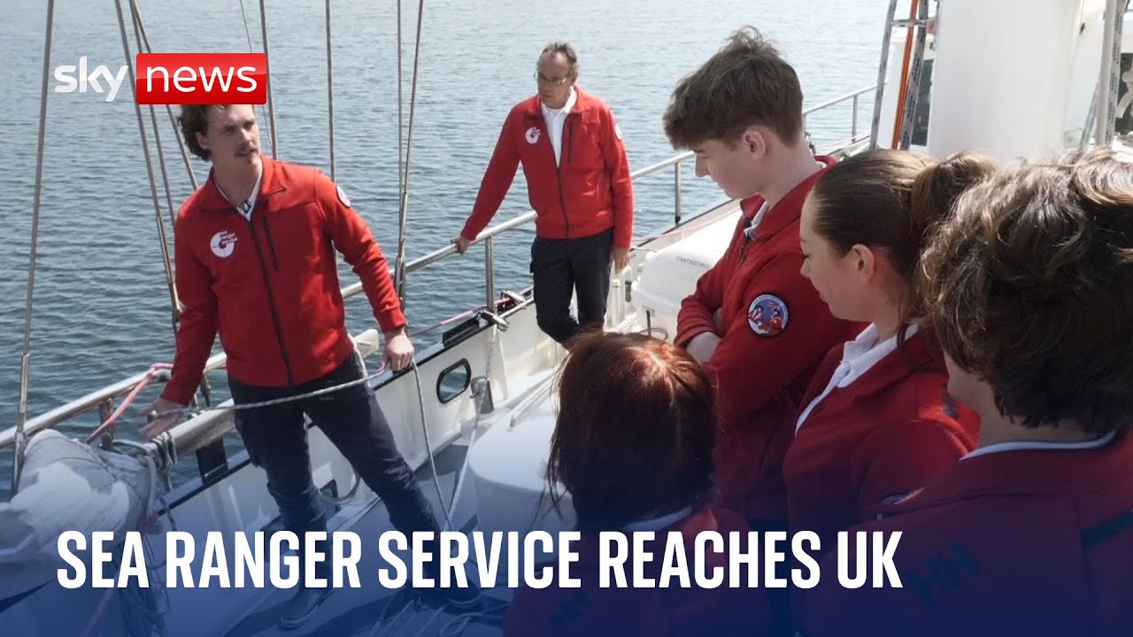 Sea Ranger Service reaches UK - with youngsters being paid to protect oceans