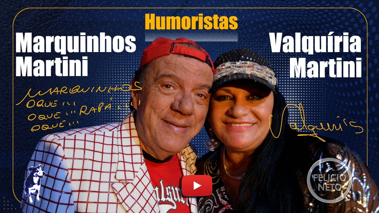 Entrevista com os Humoristas Marquinhos e Valquiria Martini | O que, o que, o que, rapaz!