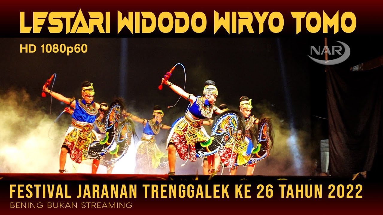 LESTARI WIDODO WIRYO TOMO || Festival Jaranan Trenggalek ke-26 Tahun 2022 || Bening Glerrr!!!