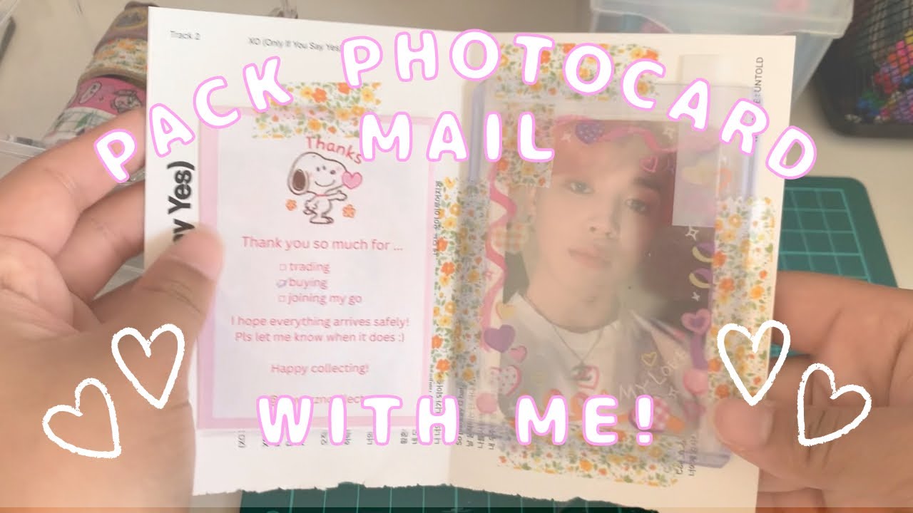 pack bts & enhypen photocards with me while I yap about kpop! part 9