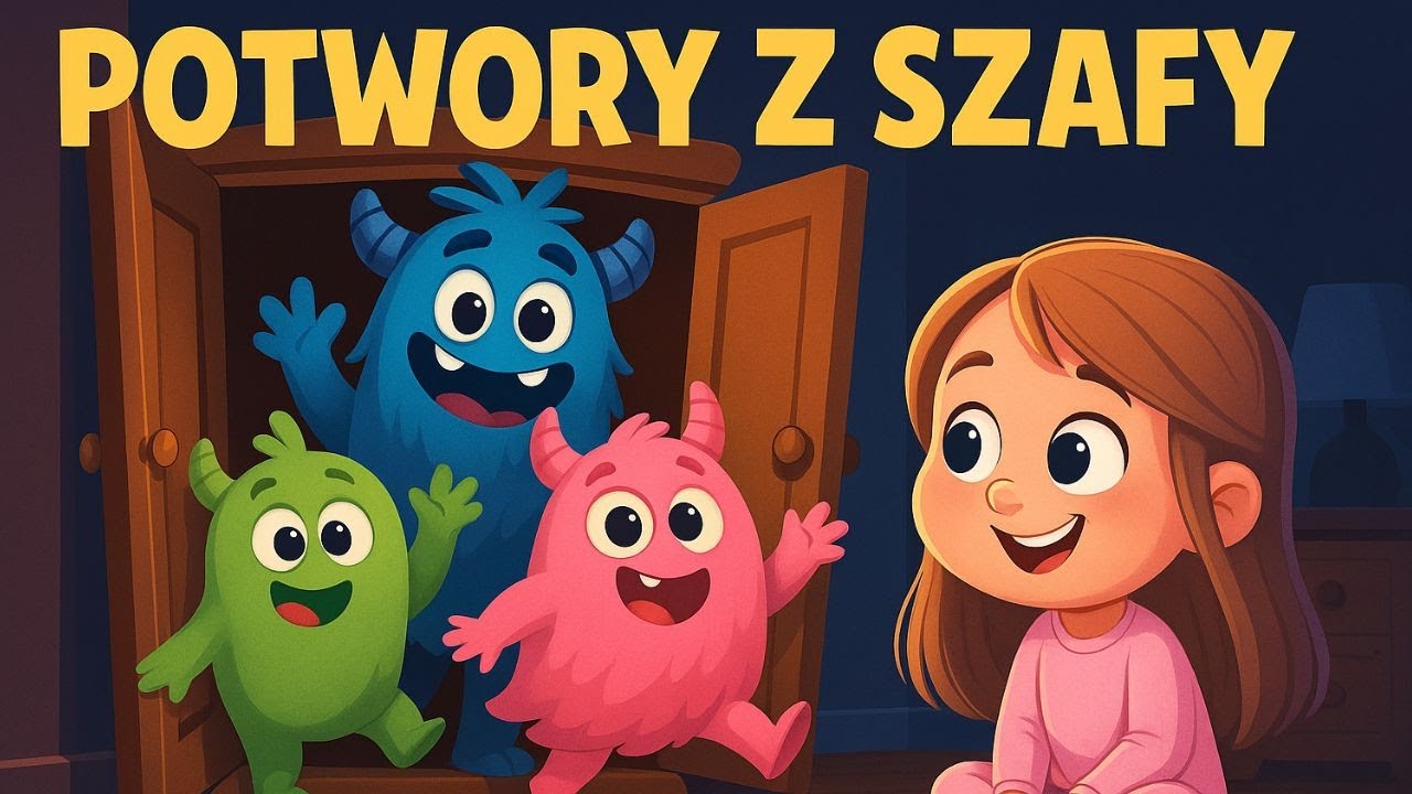 🎵 &bdquo;Potwory do Szafy&rdquo; &ndash; Bajkowa Piosenka dla Dzieci 🌙👾