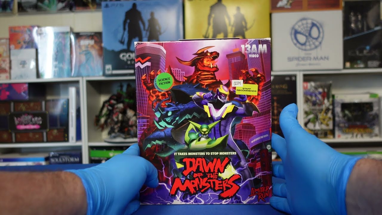 Limited Run Dawn of the Monsters Collector's Edition Unboxing PS5