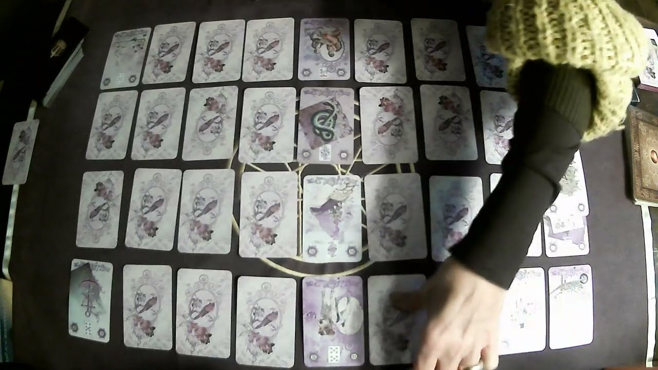 TIRAGE "GRAND TABLEAU LENORMAND raconte moi une histoire"