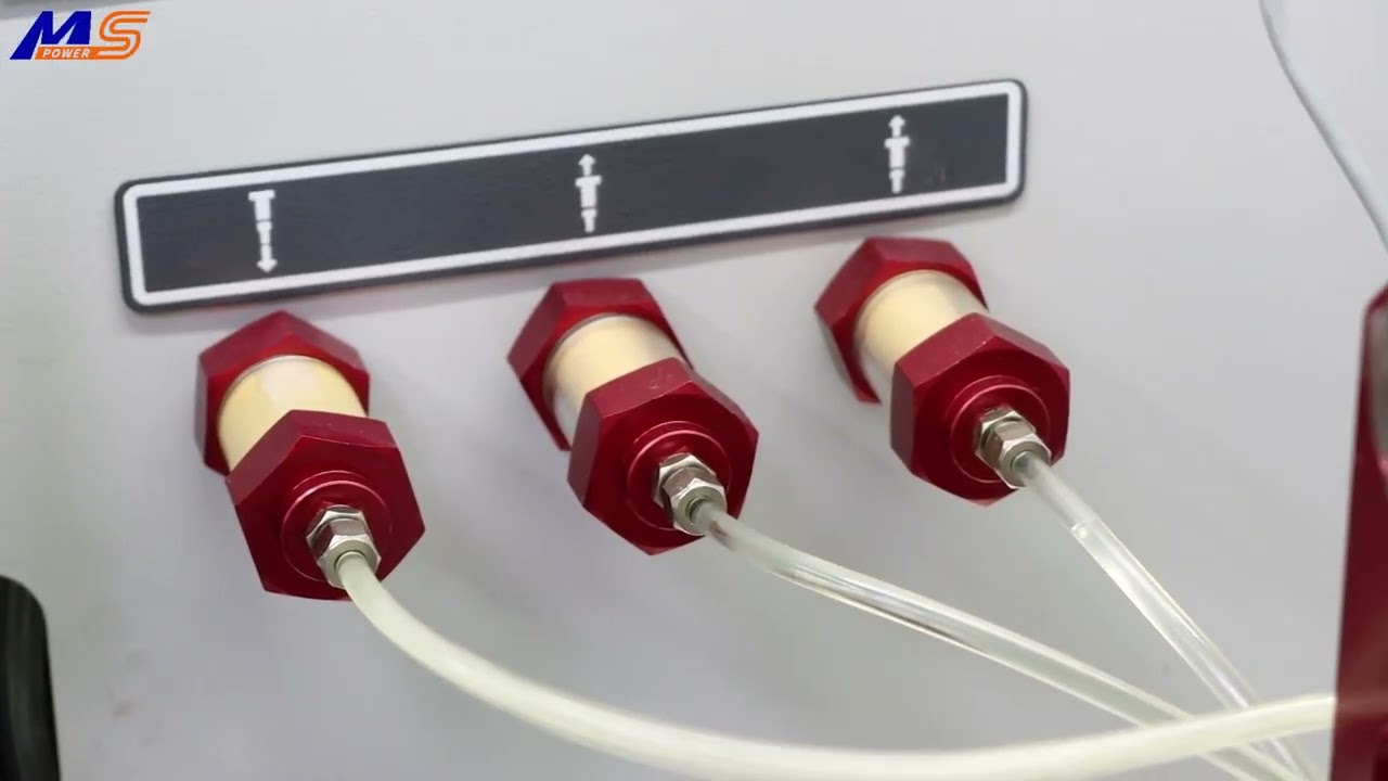 Bosch CRIN 4  Injector testing on CR718 Common Rail Injector Test Bench