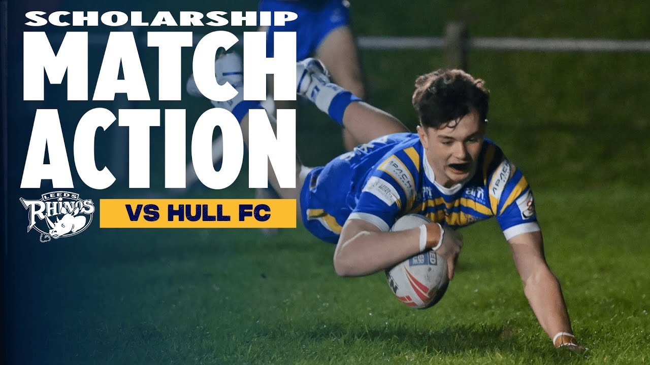 HIGHLIGHTS | Rhinos Scholarship vs Hull FC Scholarship