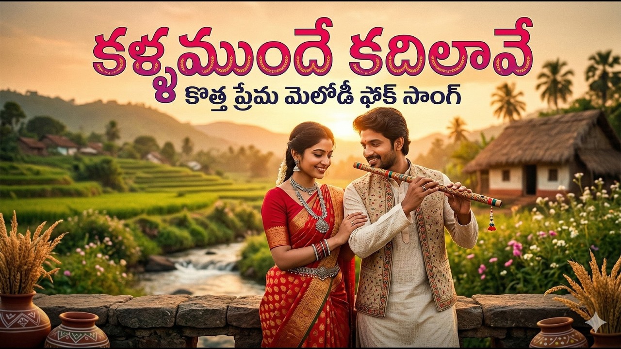 2026 Latest Telugu Folk Songs | కళ్లముందే కదిలావే | Heart Touching Love Melody | Emo Love Music