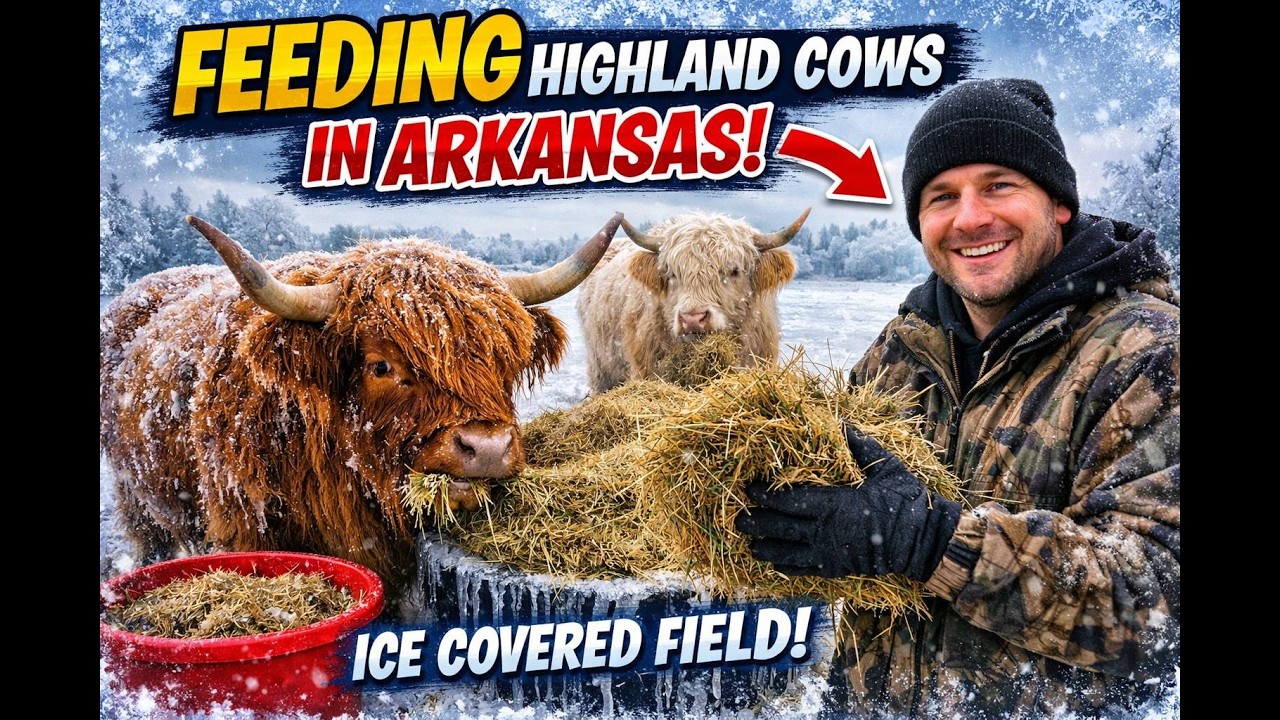 Arkansas Winter Challenge: Feeding Cattle in Freezing Conditions