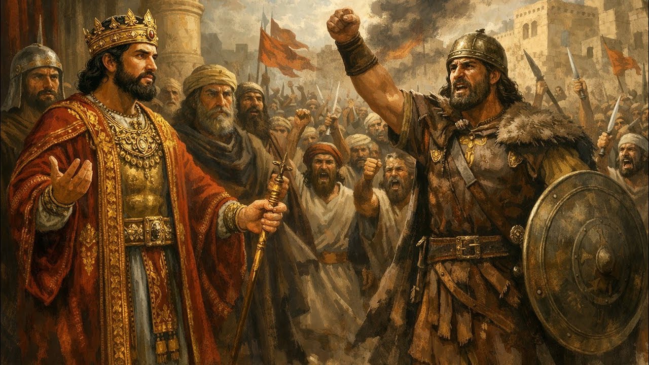 Serviço da tarde com Tanach academia de Noé 1Reis 12  a revolta de Jeroboão e as dez tribos!