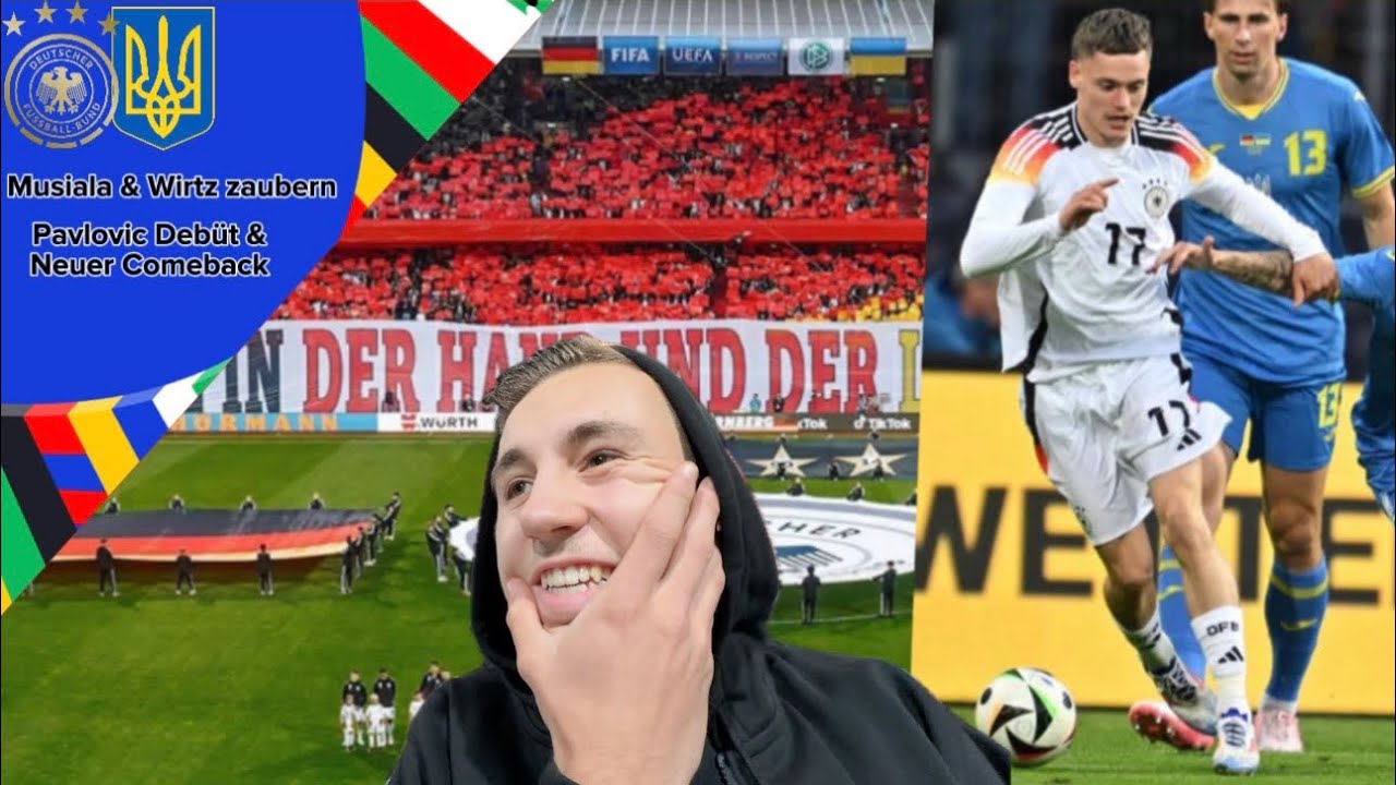 Chancen ohne Ende aber KEINE Tore ?! 😳 | Deutschland - Ukraine | Stadion Vlog #53