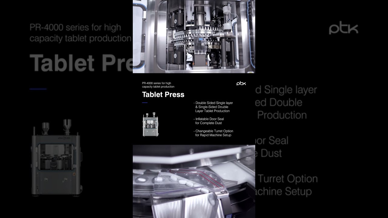 High Speed Medicine Tablet Press Machine - PR 4000