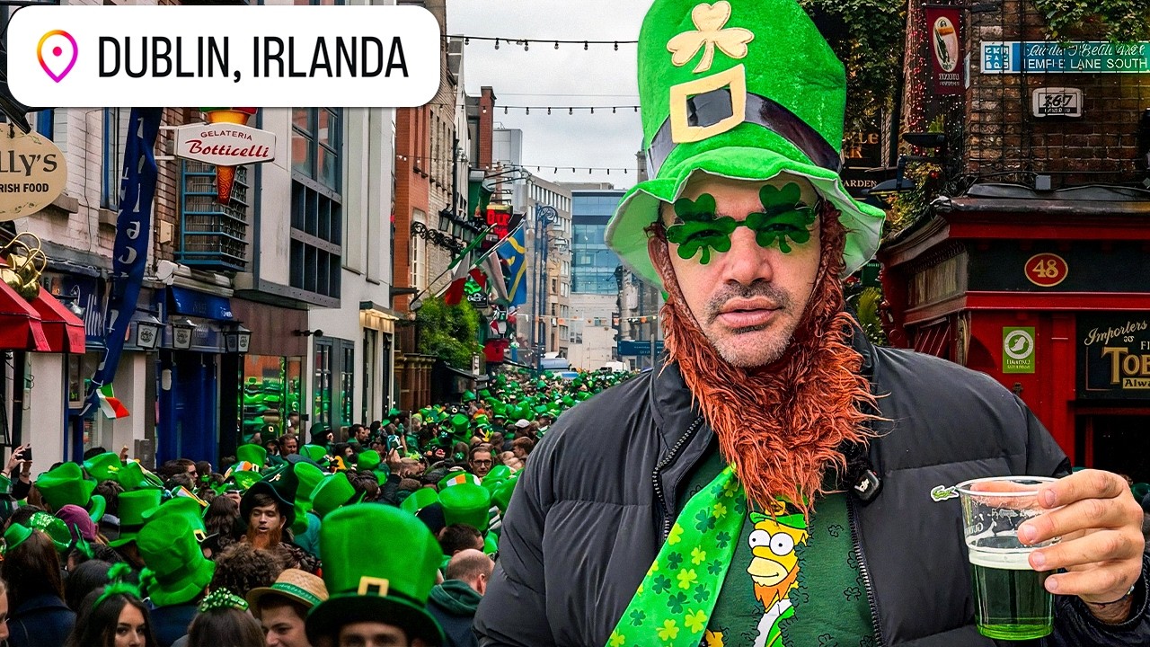 Así se vive SAN PATRICIO en DUBLÍN
